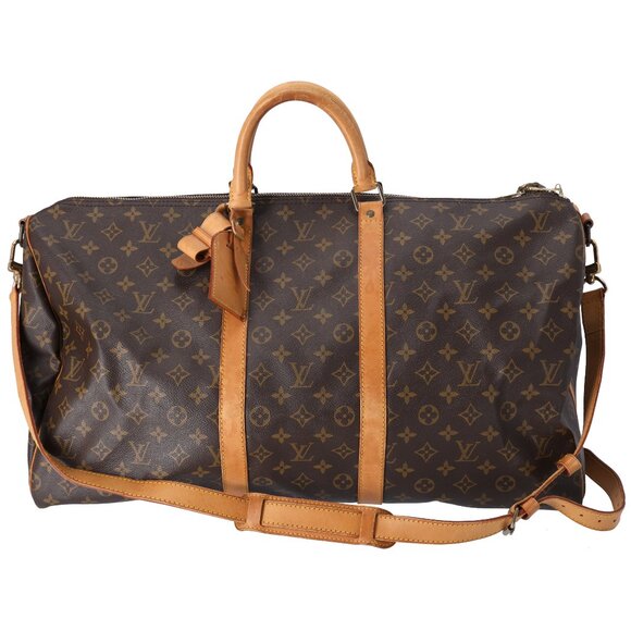 Louis Vuitton Keepall Bandouliere 55 Monogram Boston Bag M41414 - Picture 1 of 8